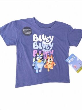 Bluey Short Sleeve Graphic Tee - Purple